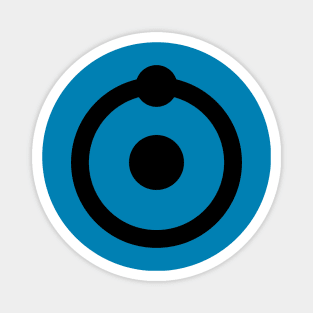 Doctor Manhattan Hydrogen Atom Symbol Magnet